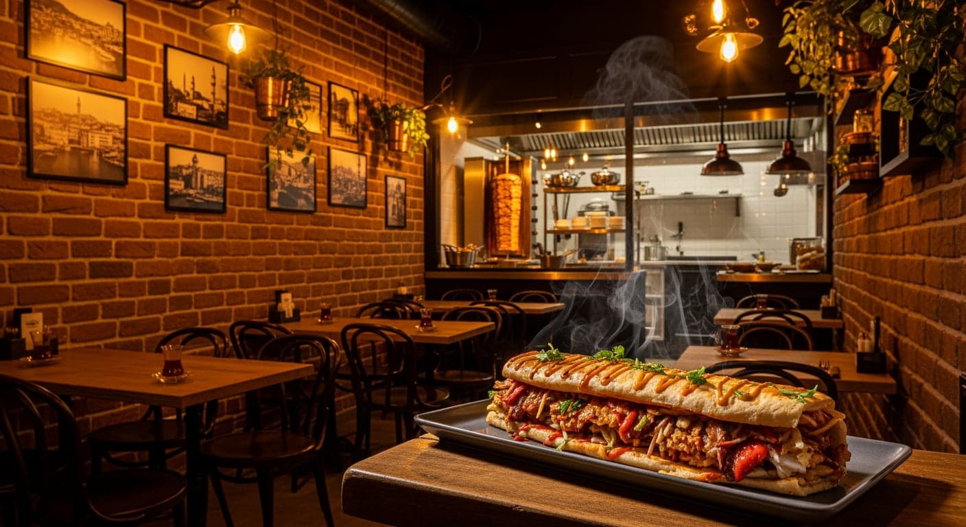 Turkish Döner 34 restaurant interior